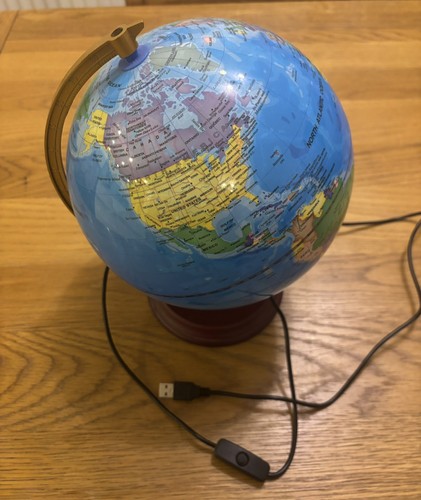 Exerz illuminated world - illuminated, globe