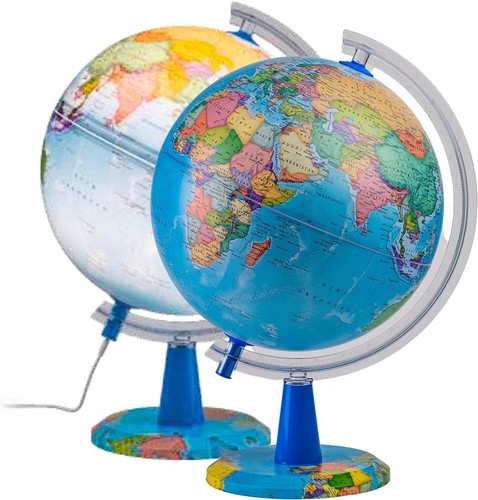 Illuminated desktop globe - illuminated,