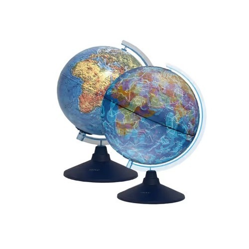 Exerz 21cm illuminated globe - globe,