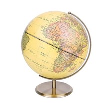 Exerz 30cm World Globe Antique