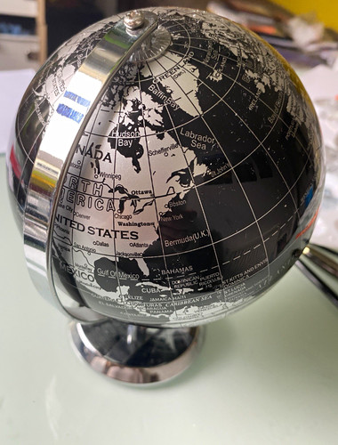 Exerz rotating tabletop world - exerz,
