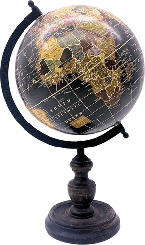 Exerz 13cm 20cm vintage globe - exerz, 13cm/