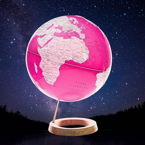 Illuminated world globe - world, 33cm