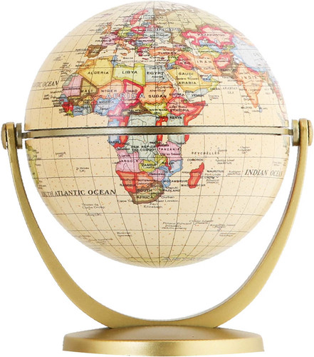Exerz 10cm antique globe - 10cm, globe,