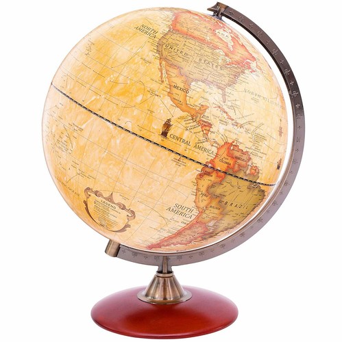 Exerz antique desktop globe - exerz,