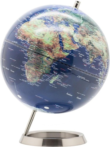 Exerz 25cm world globe - world,