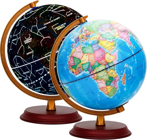 Exerz illuminated world globe - exerz,