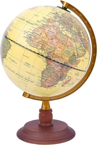 Exerz 20cm antique world - antique, globe